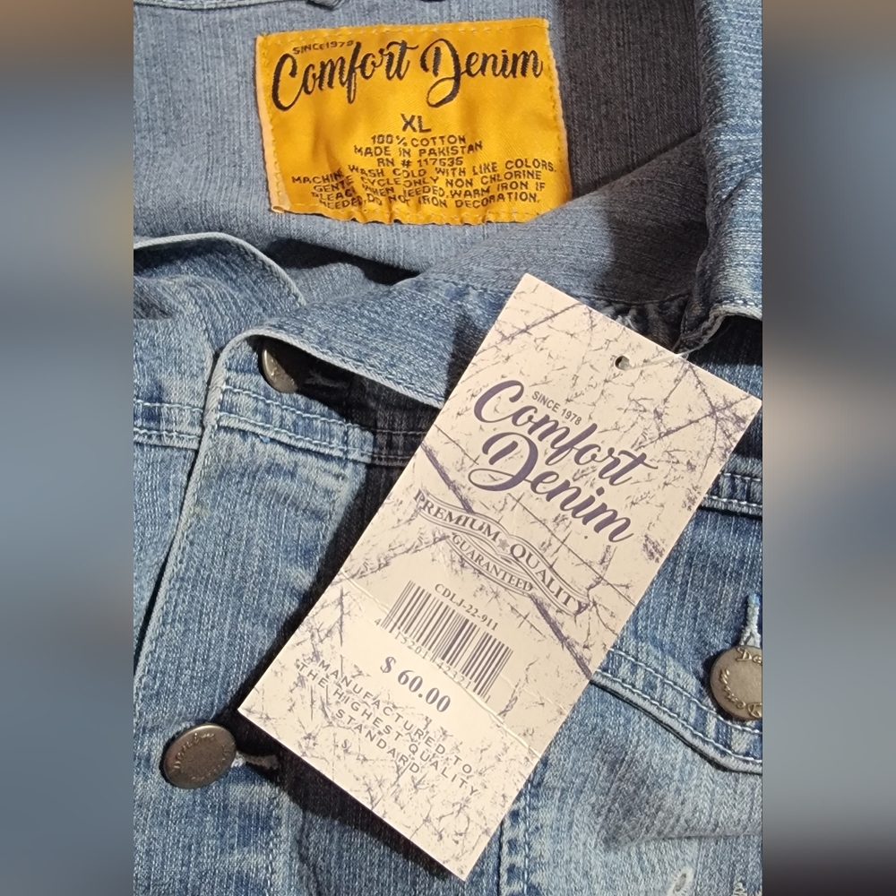 Comfort Denim Jean jacket - Picture 3 of 3